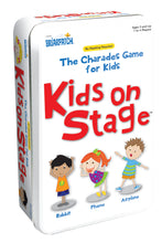 Load image into Gallery viewer, Charades Kids on Stage Tin Game
