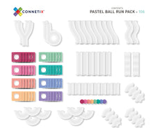 Load image into Gallery viewer, Connetix Pastel 106pc Ball Run Pack