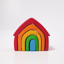 Load image into Gallery viewer, Grimm’s Stacking House Coloured