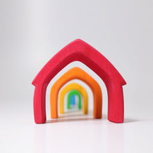 Load image into Gallery viewer, Grimm’s Stacking House Coloured