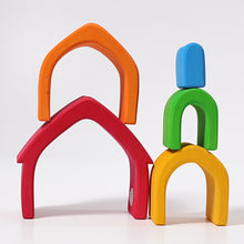 Load image into Gallery viewer, Grimm’s Stacking House Coloured