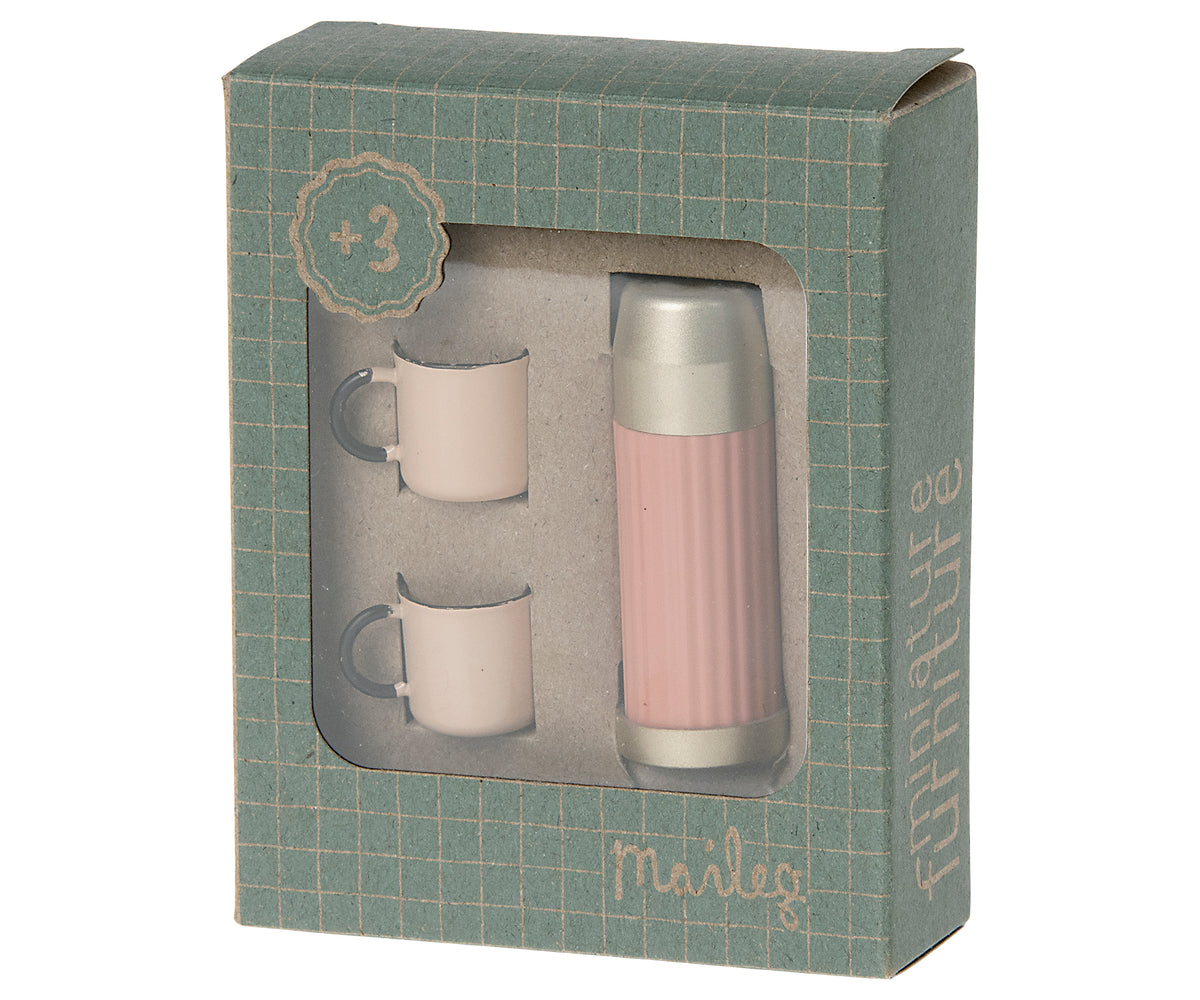 Maileg Miniature Thermos And Cups (Assorted)