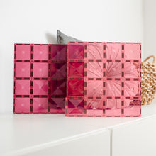 Load image into Gallery viewer, Connetix Pastel 2pc Pink & Berry Base Plate Pack