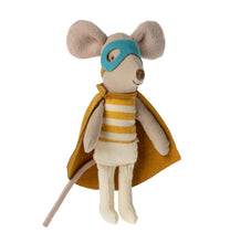 Load image into Gallery viewer, Maileg Super Hero Mouse In Matchbox