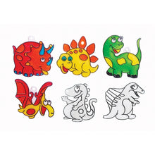 Load image into Gallery viewer, IsGift Make Your Own Dinosaur Suncatcher Kit ** IMPerfect **