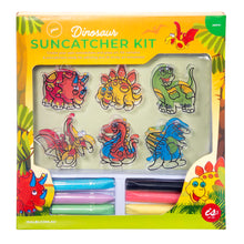 Load image into Gallery viewer, IsGift Make Your Own Dinosaur Suncatcher Kit ** IMPerfect **