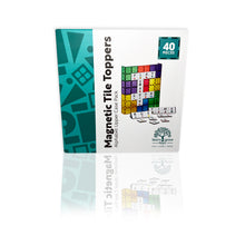 Load image into Gallery viewer, Learn & Grow Magnetic Tile Topper: 40pc Alphabet Upper Case Pack