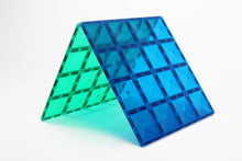 Load image into Gallery viewer, Connetix Rainbow 2pc Blue & Green Base Plate Pack