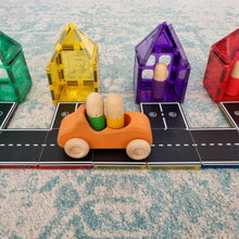 Load image into Gallery viewer, Learn & Grow Magnetic Tile Topper: 40pc Road Pack