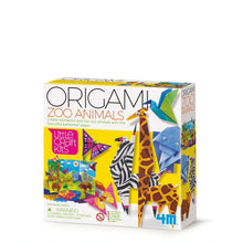 Load image into Gallery viewer, 4M Little Craft Origami Zoo Animals