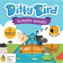 Load image into Gallery viewer, Ditty Bird Nursery Rhymes Board Book