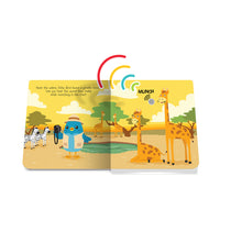 Load image into Gallery viewer, Ditty Bird Safari Animal Sounds Board Book