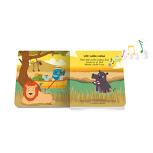 Load image into Gallery viewer, Ditty Bird Safari Animal Sounds Board Book