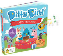 Load image into Gallery viewer, Ditty Bird Happy Birthday Board Book