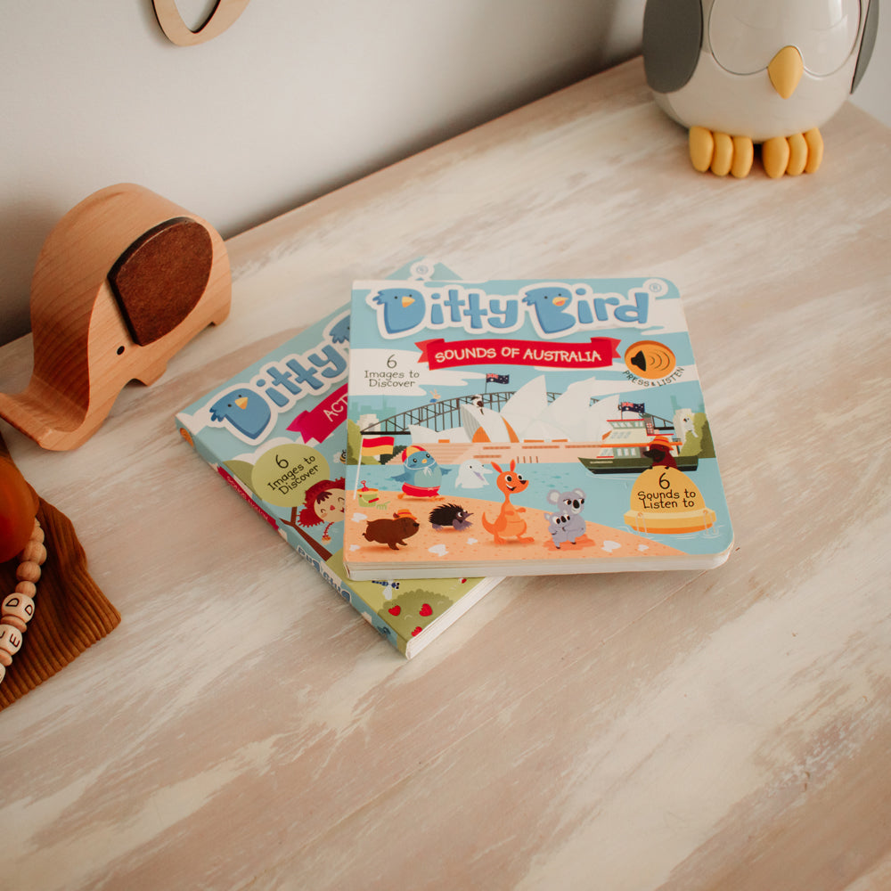 Ditty Bird Sounds of Australia Board Book (Rechargeable)