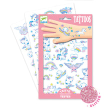 Load image into Gallery viewer, Djeco Temporary Tattoos (Assorted)