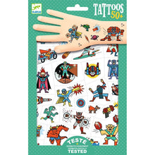 Load image into Gallery viewer, Djeco Temporary Tattoos (Assorted)