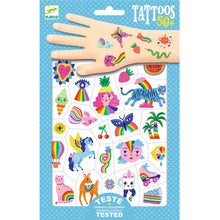 Load image into Gallery viewer, Djeco Temporary Tattoos (Assorted)