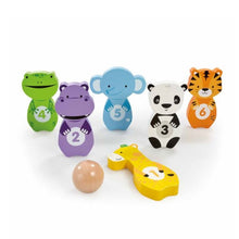 Load image into Gallery viewer, ELC Wooden Skittles Set