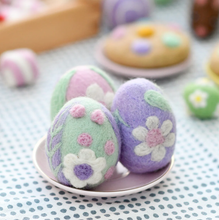 Load image into Gallery viewer, Tara Treasures Felt Pastel Eggs (Assorted)