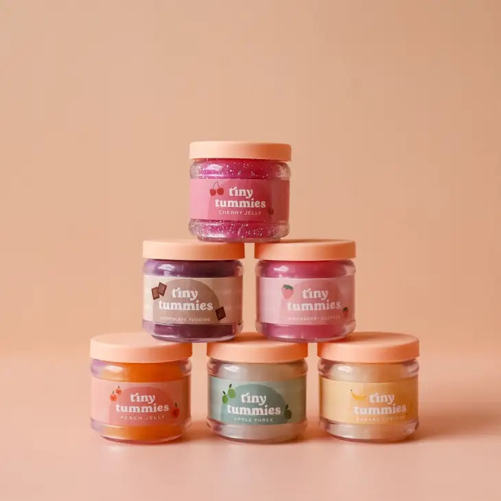 Tiny Harlow Magic Strawberry Custard Jar and Spoon ** FINAL SALE **