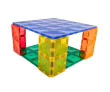 Load image into Gallery viewer, Connetix Rainbow 2pc Blue & Green Base Plate Pack