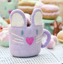 Load image into Gallery viewer, Tara Treasures Felt Hot Chocolate Mug (Assorted)