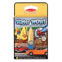 Load image into Gallery viewer, Melissa & Doug On The Go Water WOW! Vehicles