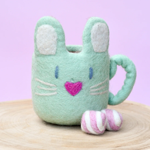 Load image into Gallery viewer, Tara Treasures Felt Hot Chocolate Mug (Assorted)
