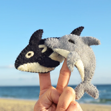 Load image into Gallery viewer, Tara Treasures Ocean and Sea Creatures B - Finger Puppet Set