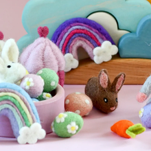 Load image into Gallery viewer, Tara Treasures Felt Pastel Eggs (Assorted)