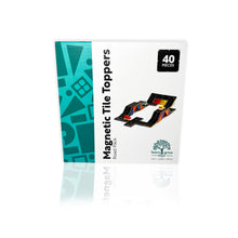 Load image into Gallery viewer, Learn & Grow Magnetic Tile Topper: 40pc Road Pack
