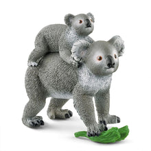 Load image into Gallery viewer, Schleich Koala Mother and Baby