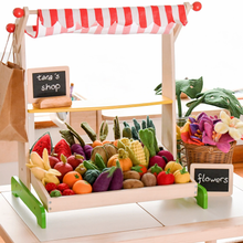 Load image into Gallery viewer, Tara Treasures Felt Vegetables & Fruits (Set B)