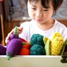 Load image into Gallery viewer, Tara Treasures Felt Vegetables & Fruits (Set B)