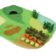 Load image into Gallery viewer, Tara Treasures Felt Farm Play Mat Playscape