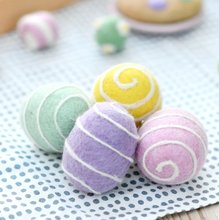 Load image into Gallery viewer, Tara Treasures Felt Pastel Eggs (Assorted)