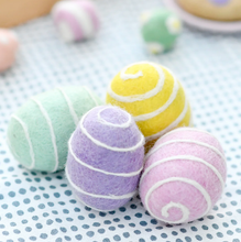 Load image into Gallery viewer, Tara Treasures Felt Pastel Eggs (Assorted)