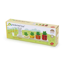 Load image into Gallery viewer, Tender Leaf Toys Counting Carrots Wooden Stacker
