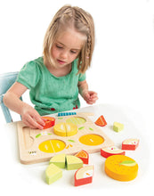 Load image into Gallery viewer, Tender Leaf Toys Citrus Fractions Puzzle