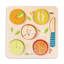 Load image into Gallery viewer, Tender Leaf Toys Citrus Fractions Puzzle