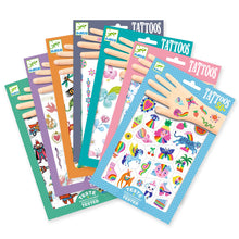 Load image into Gallery viewer, Djeco Temporary Tattoos (Assorted)