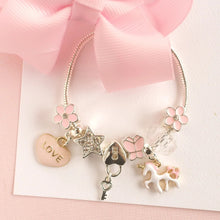 Load image into Gallery viewer, Lauren Hinkley Unicorn Charm Bracelet