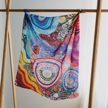 Load image into Gallery viewer, Play Silkies Indigenous ‘Wani-Wani Watina’ Print Silk