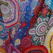 Load image into Gallery viewer, Play Silkies Indigenous ‘Wani-Wani Watina’ Print Silk