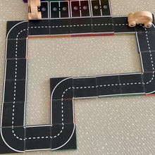 Load image into Gallery viewer, Learn & Grow Magnetic Tile Topper: 40pc Road Pack