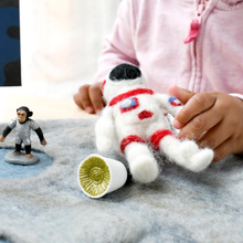 Load image into Gallery viewer, Tara Treasures Felt Astronaut