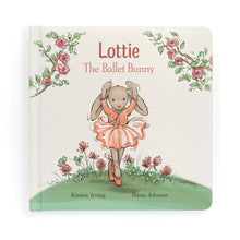 Load image into Gallery viewer, Jellycat Lottie The Ballet Bunny Book