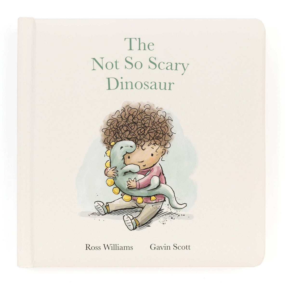 Jellycat The Not So Scary Dinosaur Book