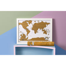 Load image into Gallery viewer, Luckies Scratch Map Travel Edition